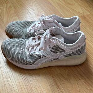 Reebok Nano Pink and Gray Training Sneakers